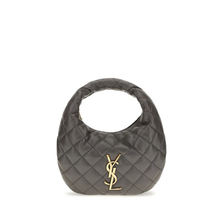 Geantă Saint Laurent gri din piele nappa