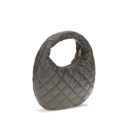 Geantă Saint Laurent gri din piele nappa
