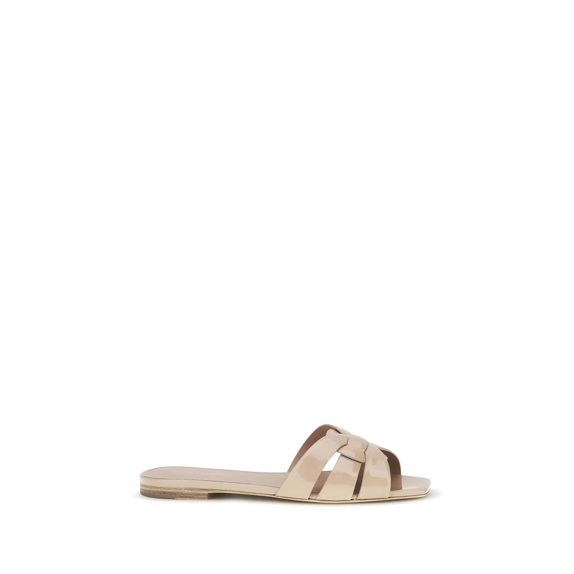 Sandale plate Saint Laurent multicolore