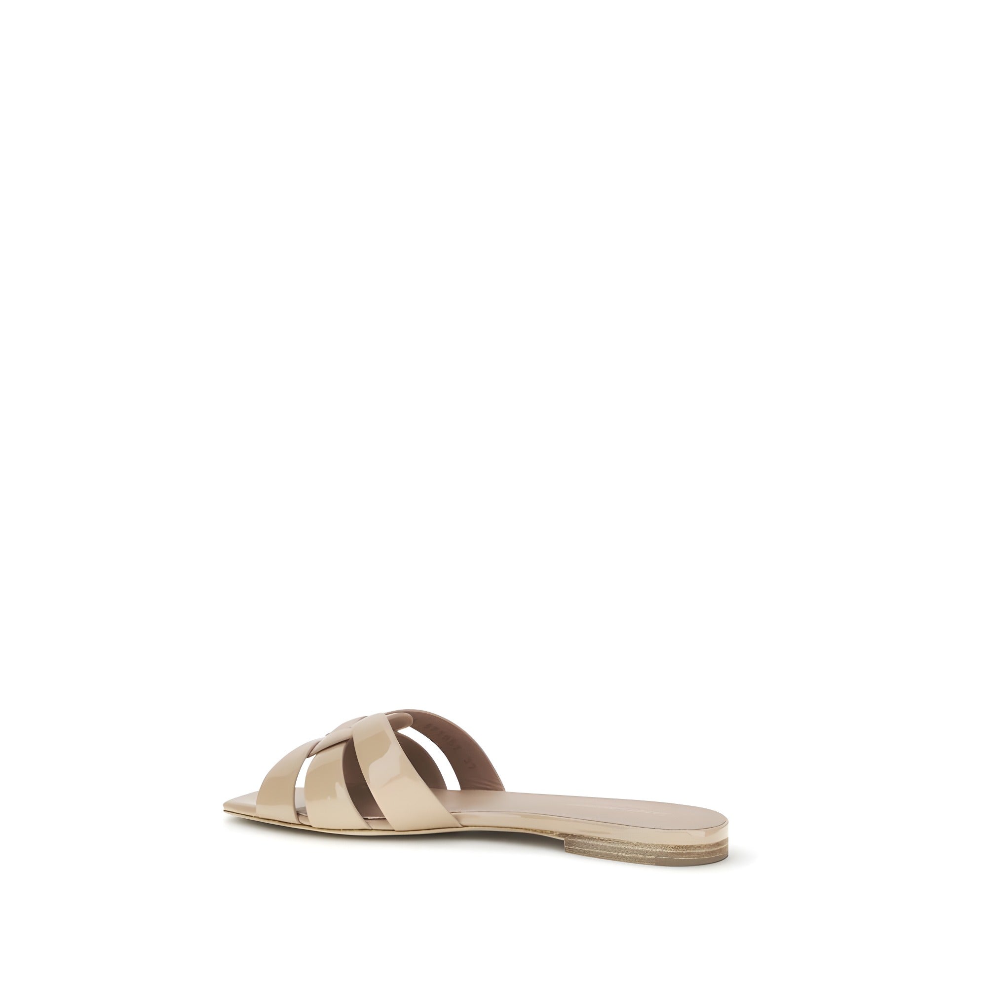 Sandale plate Saint Laurent multicolore