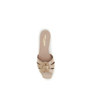 Sandale plate Saint Laurent multicolore