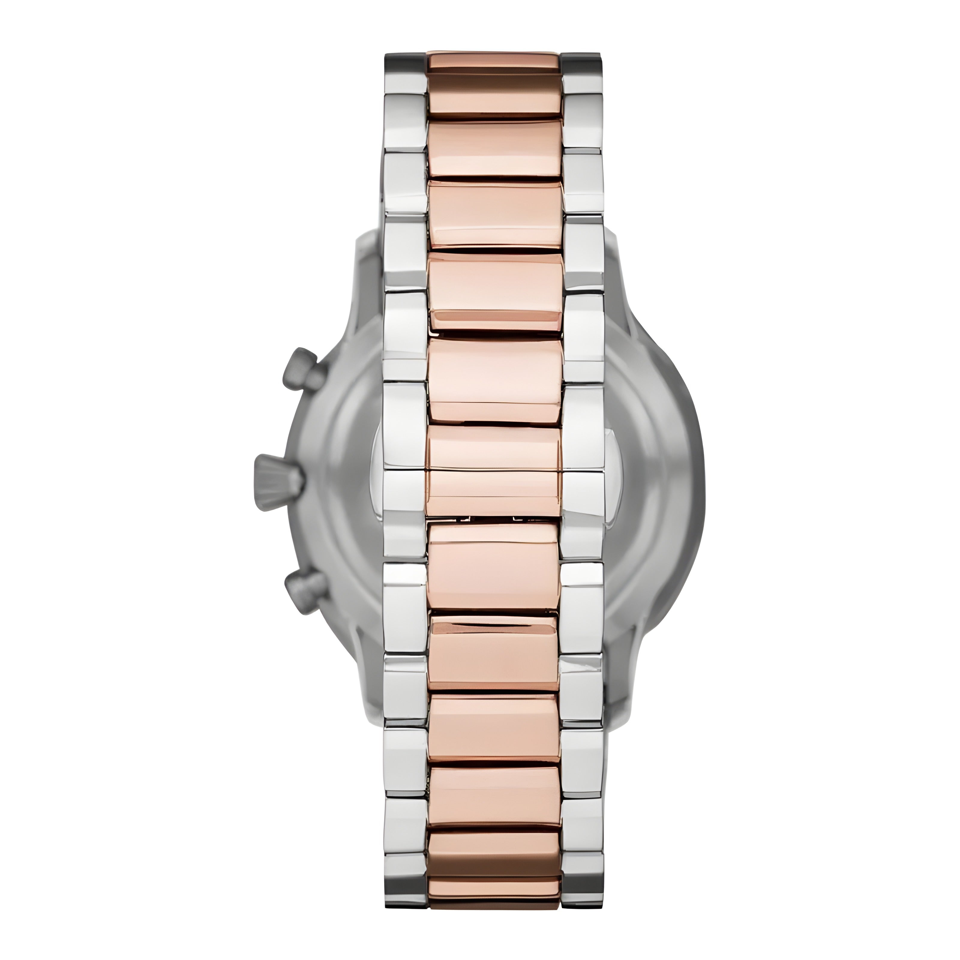 Ceas Cronograf din Oțel Emporio Armani Argintiu și Bronz