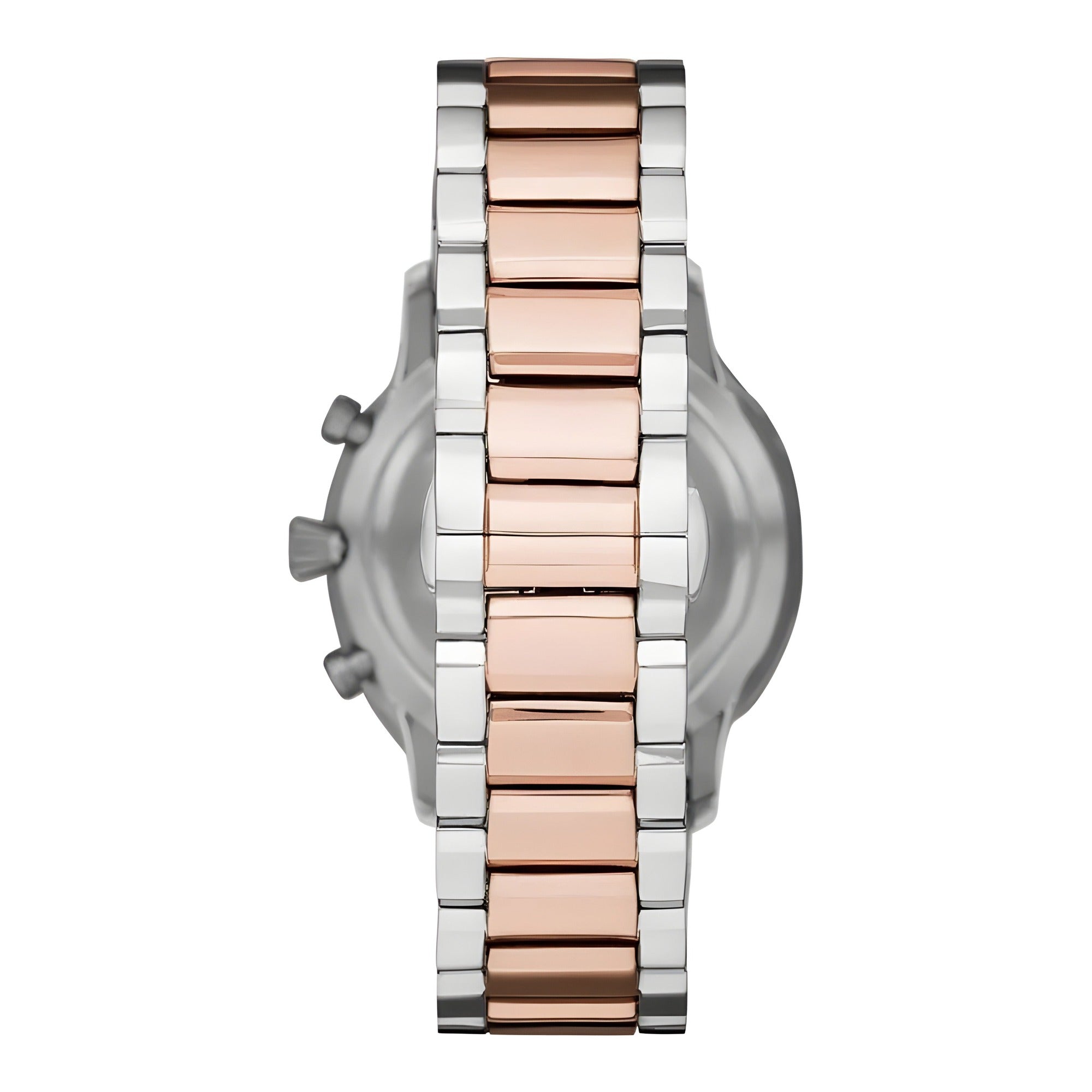 Ceas Cronograf din Oțel Emporio Armani Argintiu și Bronz