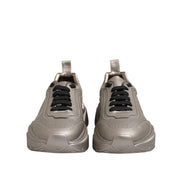 Sneakers Dolce & Gabbana Daymaster argintii din piele