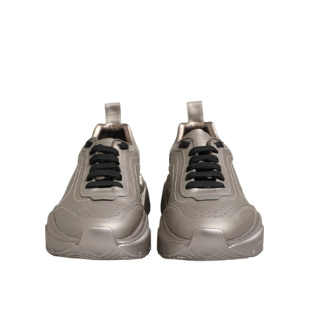 Sneakers Dolce & Gabbana Daymaster argintii din piele