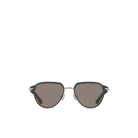 Bottega Veneta Silver Sunglasses