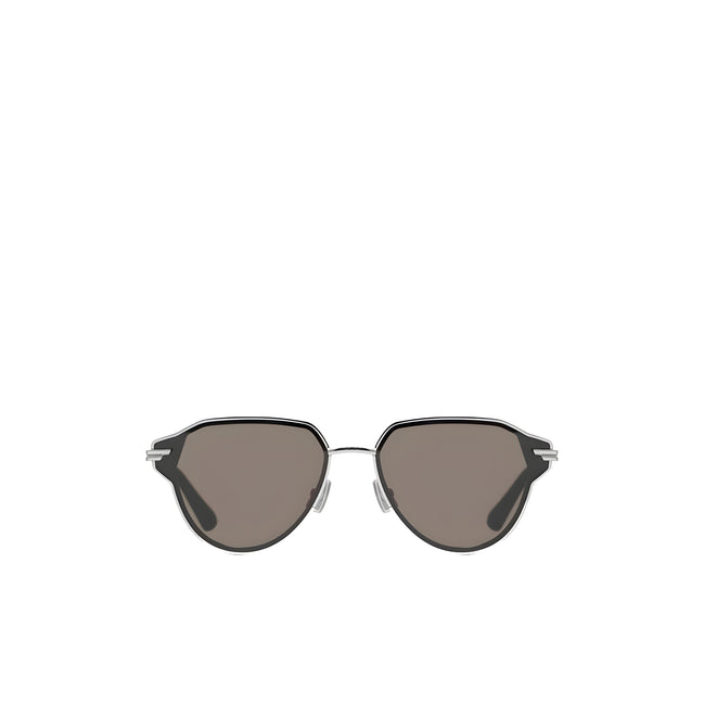 Bottega Veneta Silver Sunglasses