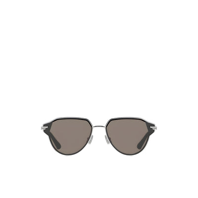 Bottega Veneta Silver Sunglasses