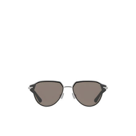 Bottega Veneta Silver Sunglasses