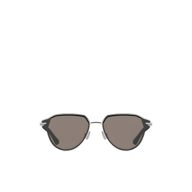 Bottega Veneta Silver Sunglasses