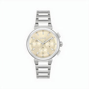 Hugo Boss Silver Stainless Steel Dress Watch