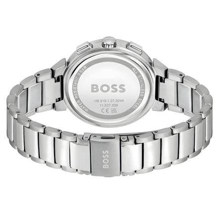 Hugo Boss Silver Stainless Steel Dress Watch