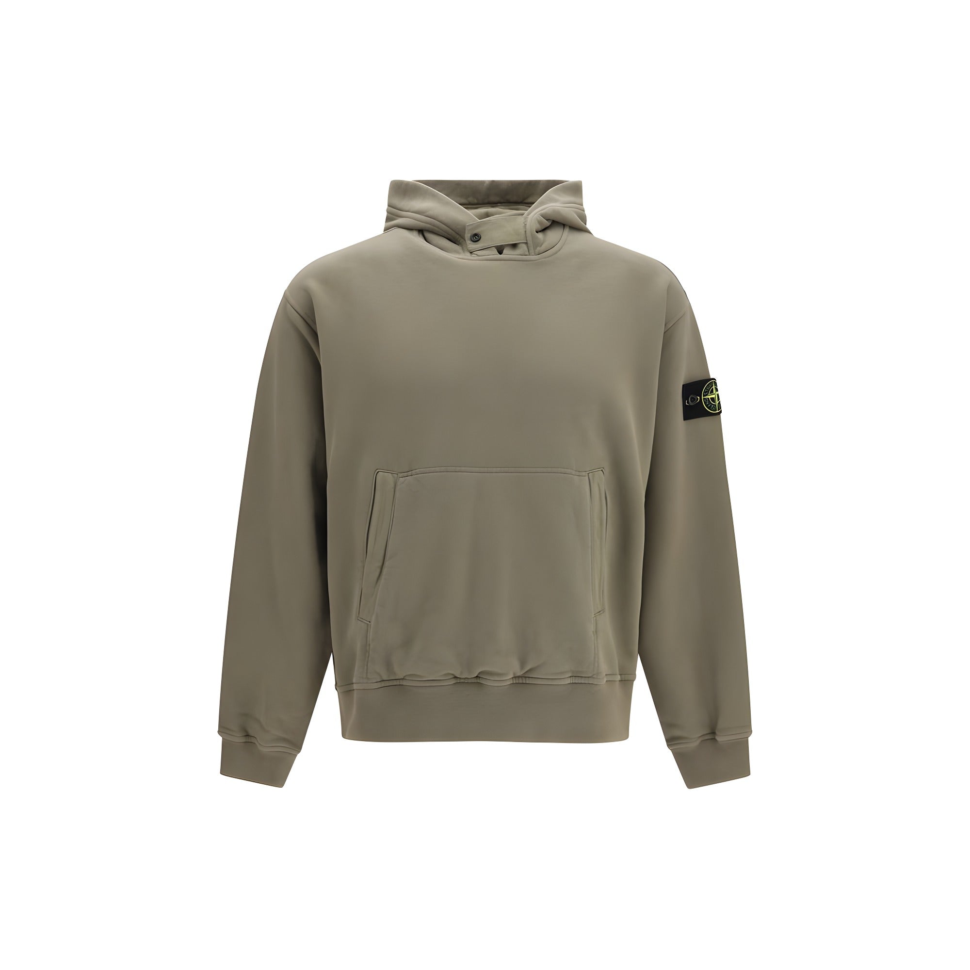 Hanorac Stone Island bicolor din bumbac