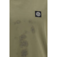 Stone Island Bicolor Cotton T-Shirt