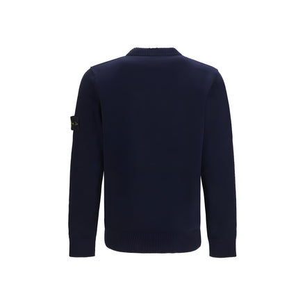 Bluză Stone Island neagră din bumbac