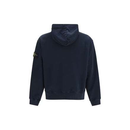 Hanorac Stone Island albastru din bumbac