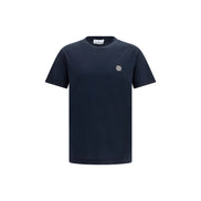 Tricou Stone Island albastru din bumbac