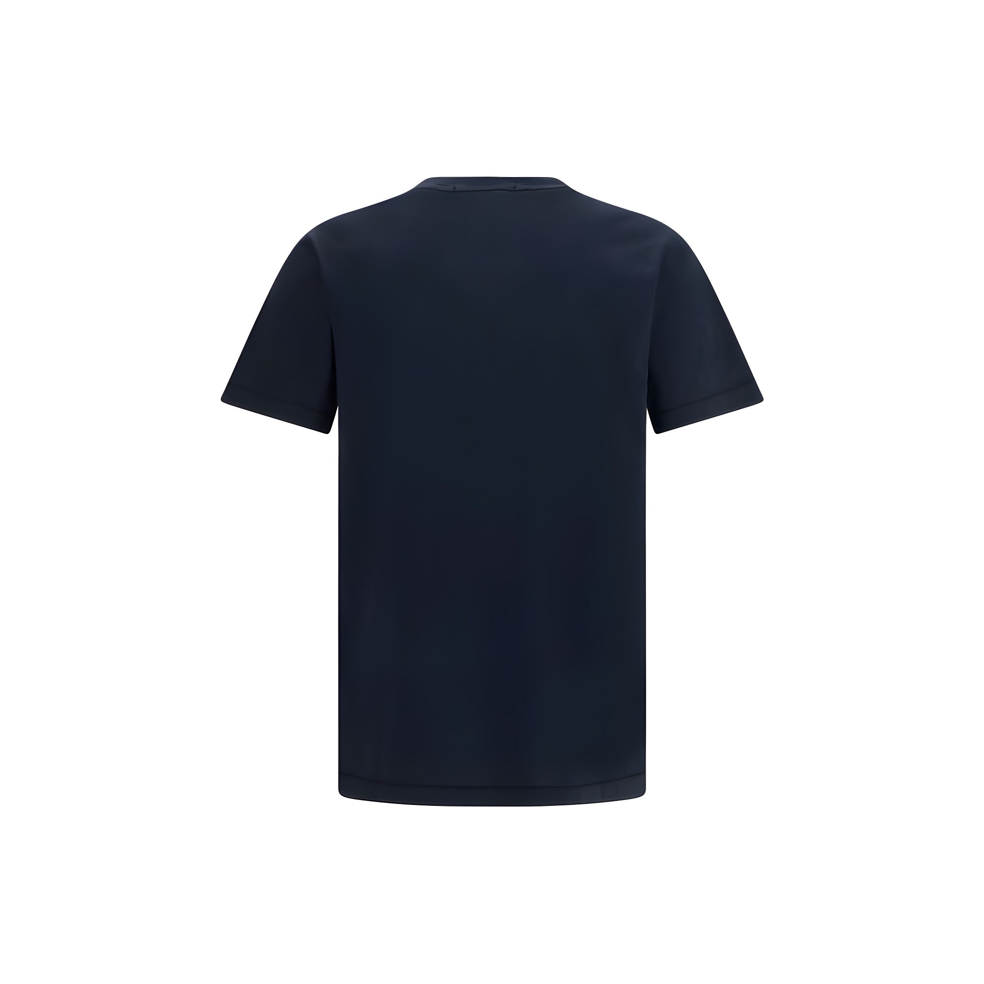 Tricou Stone Island albastru din bumbac