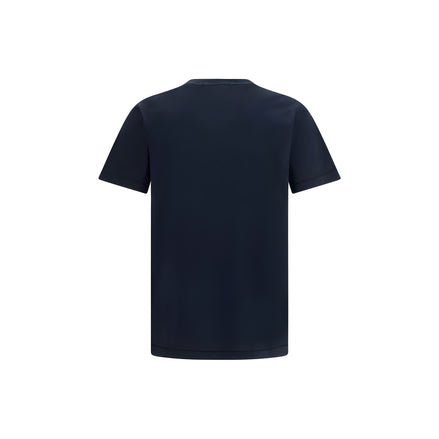 Tricou Stone Island albastru din bumbac