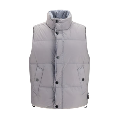 Vestă Stone Island gri din puf
