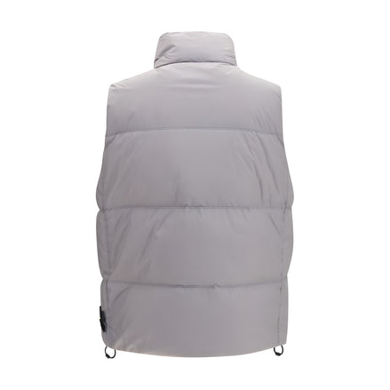 Vestă Stone Island gri din puf