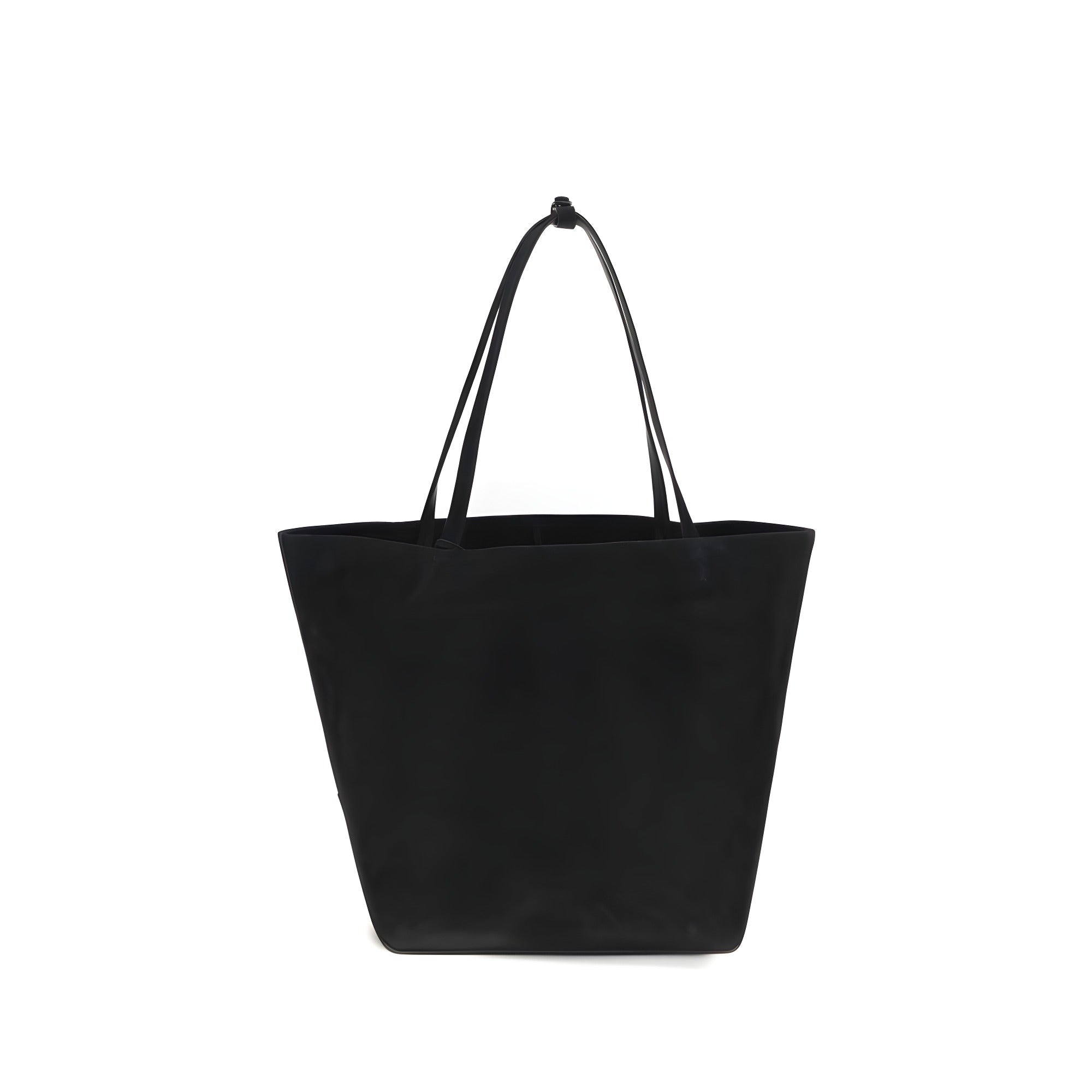 The Row Black Lambskin Shoulder Bag