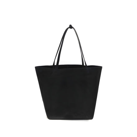 The Row Black Lambskin Shoulder Bag