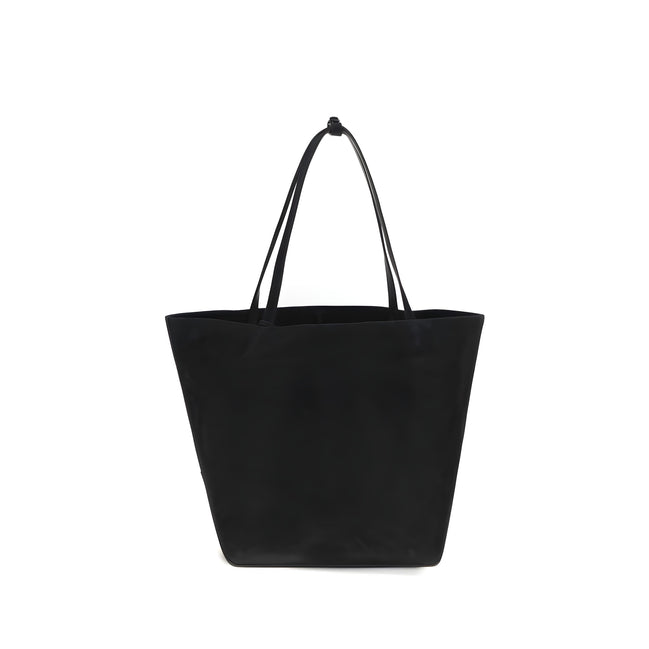 The Row Black Lambskin Shoulder Bag