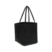 The Row Black Lambskin Shoulder Bag