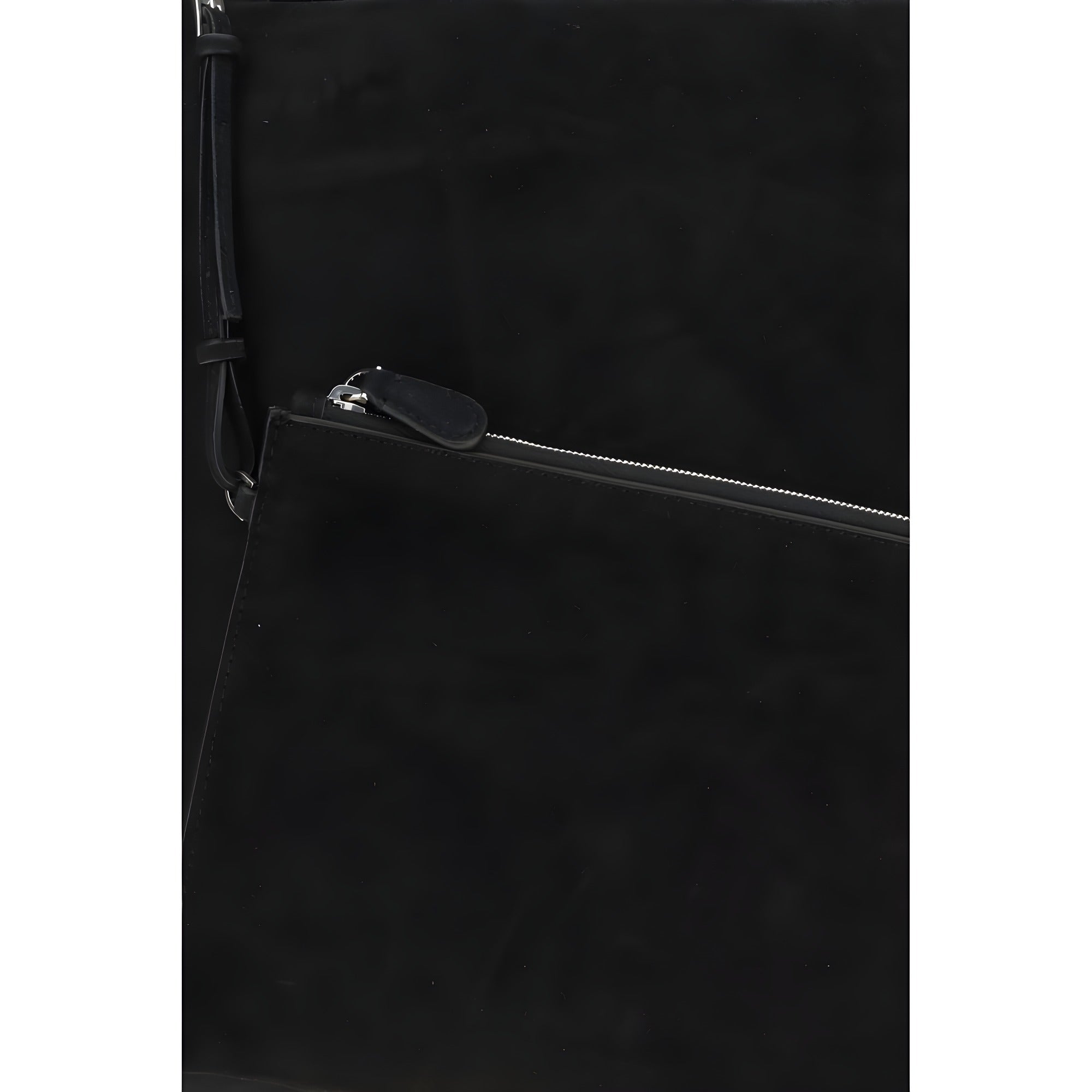 The Row Black Lambskin Shoulder Bag