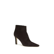 The Row Brown Leather Ankle Boots
