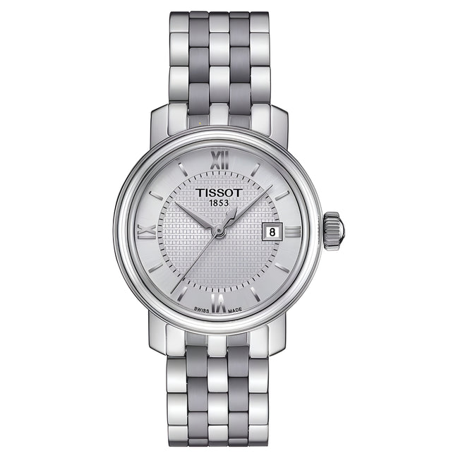 Tissot Grey Stainless Steel Dress Watch