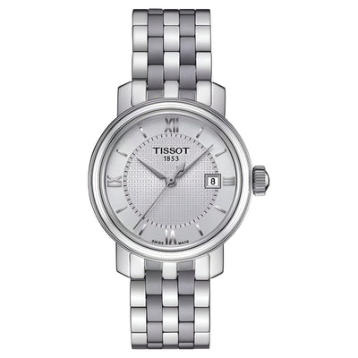 Tissot Grey Stainless Steel Dress Watch
