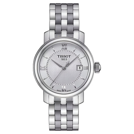 Tissot Grey Stainless Steel Dress Watch