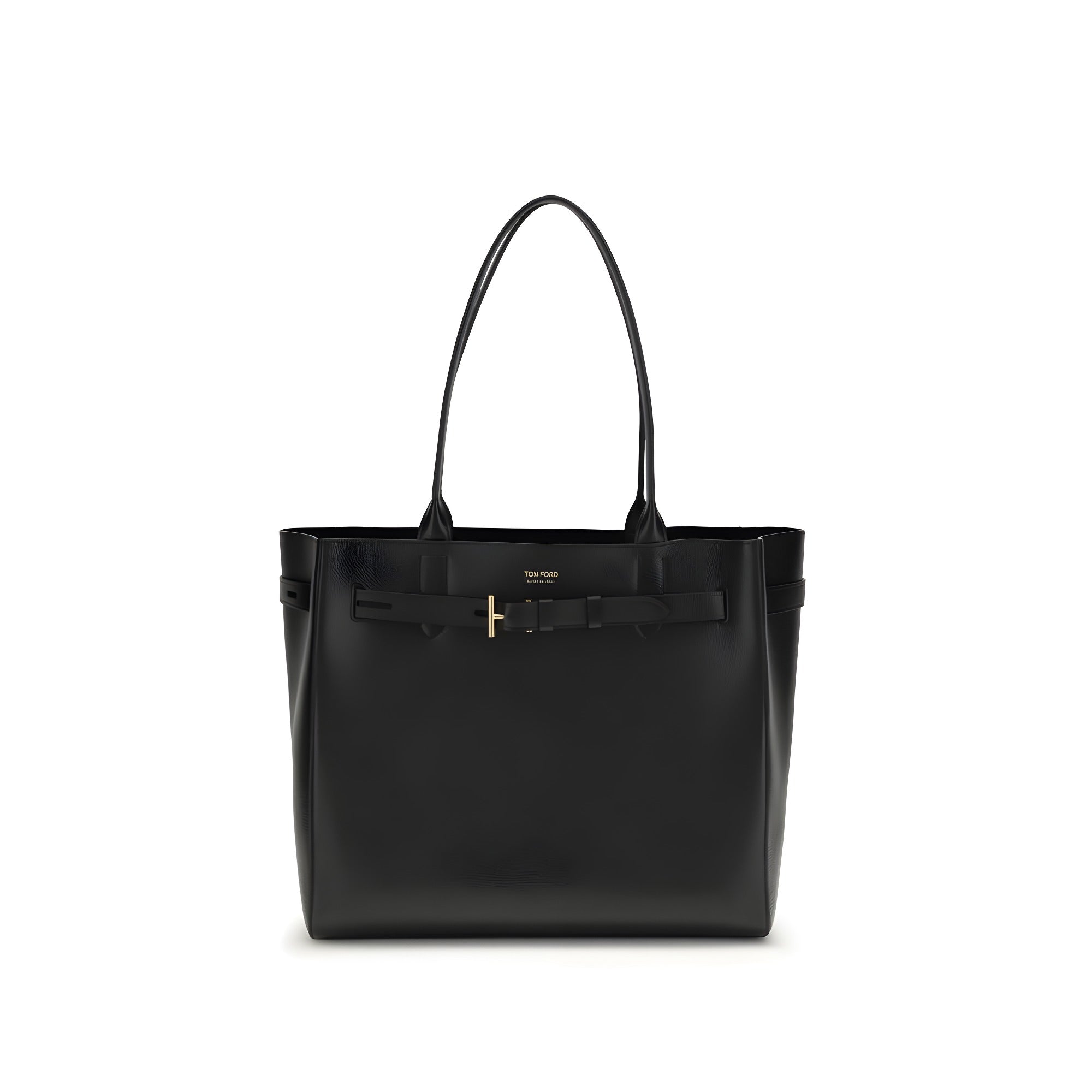 Geantă de umăr Tom Ford neagră din piele