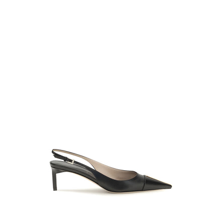 Pantofi cu toc mediu Tom Ford negri din piele