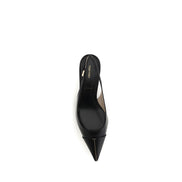 Pantofi cu toc mediu Tom Ford negri din piele