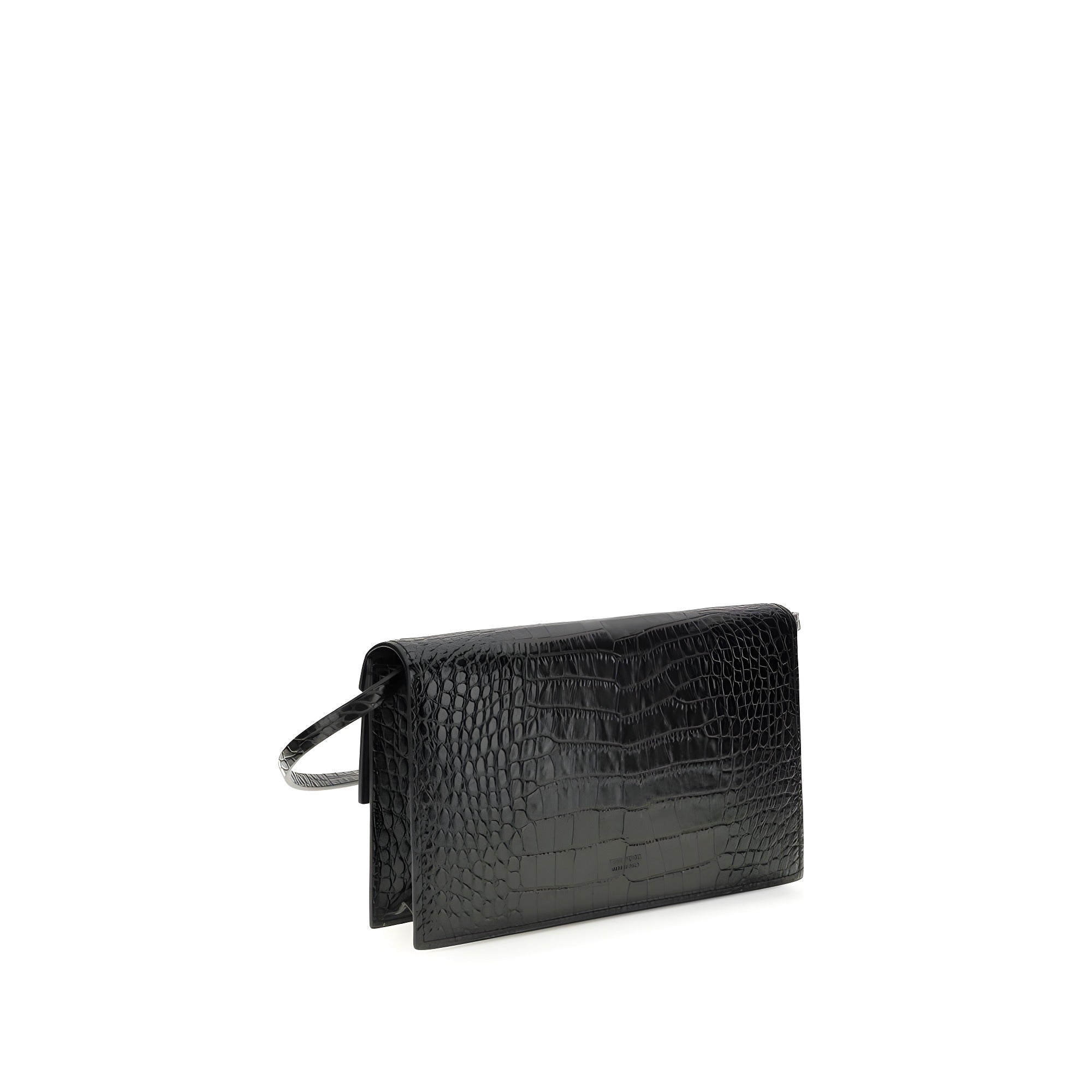 Tom Ford Black Leather Shoulder Bag