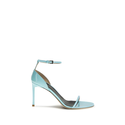 Sandale Tom Ford albastre, cu toc stiletto