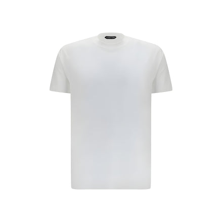 Tricou alb Tom Ford din bumbac