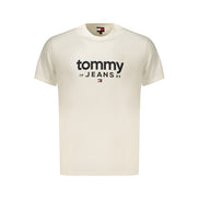 Tommy Hilfiger White Cotton Men's T-Shirt