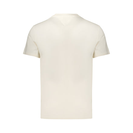 Tricou Tommy Hilfiger alb din bumbac