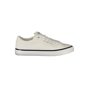 Tommy Hilfiger White Polyester Men Sneaker