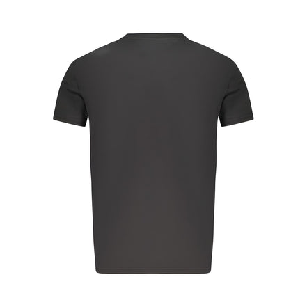 Tricou Tommy Hilfiger negru din bumbac