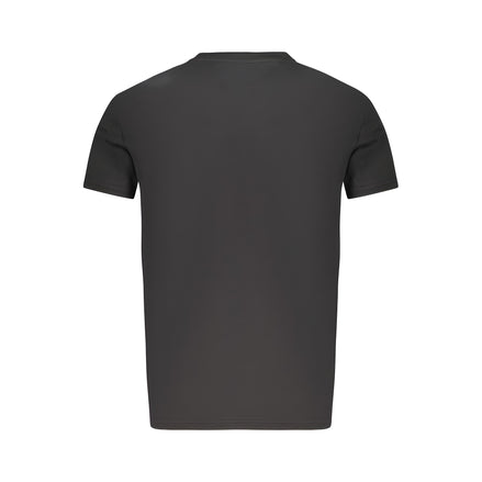 Tricou Tommy Hilfiger negru din bumbac