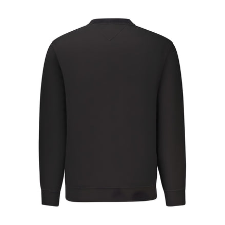 Bluză Tommy Hilfiger neagră din bumbac