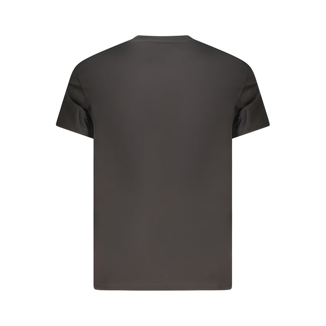 Tricou Tommy Hilfiger negru din bumbac