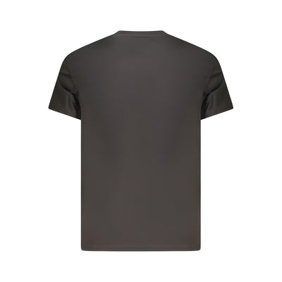 Tricou Tommy Hilfiger negru din bumbac