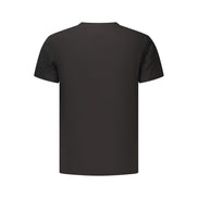 Tricou Tommy Hilfiger negru din bumbac