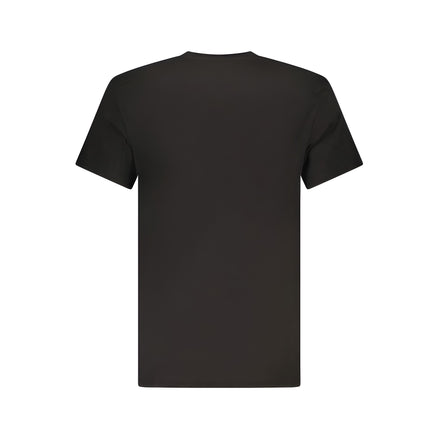 Tricou Tommy Hilfiger negru din bumbac